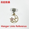 Alloy Enamel European Dangle Charms PALLOY-YW007-01-2