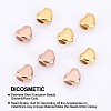 DICOSMETIC 8Pcs 2 Colors 304 Stainless Steel European Beads STAS-DC0001-93-5