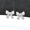 304 Stainless Steel Stud Earrings EJEW-H161-01P-F-1