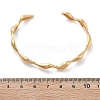 Brass Cuff Bangles for Women BJEW-F482-10G-5