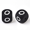 Food Grade Eco-Friendly Silicone Beads LS-X-SIL-T055-O-1