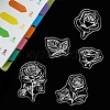 PVC Plastic Stamps DIY-WH0167-56W-4