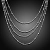 Brass Tiered Necklaces NJEW-BB00456-2