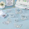 Crown Zinc Alloy Cake Decoration AJEW-CP0008-85G-3