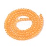Imitation Jade Glass Beads Strands GLAA-T028-3mm-11C-2