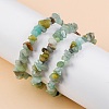 Natural Amazonite Stretch Bracelets BJEW-JB03681-06-4