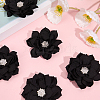 Polyester & Rhinestones Ornament Accessories DIY-WH20063-015A-7