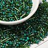 Opaque & Transparent Inside Colours Glass Seed Beads SEED-F004-02F-1