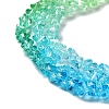 Transparent Glass Bead Strands LS-GLAA-H023-03E-4