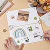 2Pcs Acrylic Sticker Display Stand Holder ODIS-BC0001-18A-3