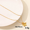 304 Stainless Steel Star Pendant Necklace JY7792-8-1