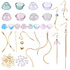   DIY Wind Chime Shape Drop Earring Making Kit DIY-PH0010-93-1