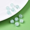 Transparent Crackle Acrylic Beads MACR-S373-66-N07-6