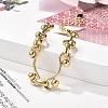 304 Stainless Steel Link Chain Bracelets for Women BJEW-F488-09G-4