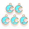 Alloy Enamel Pendants ENAM-S121-063C-2