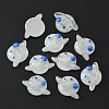 Space Theme Translucent Resin Cabochons RESI-WH0021-50A-2