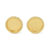 Brass Stud Earring Findings KK-F891-09G-1