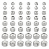 80Pcs 8 Styles 304 Stainless Steel Bead STAS-AR0002-04-1