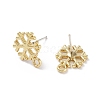 Alloy Stud Earring Findings FIND-U006-03G-2