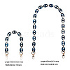 Givenny-EU 2Pcs 2 Style Acrylic Cable Chains Bag Handles DIY-GN0001-03-3