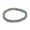 Synthetic Hematite Beaded Stretch Bracelets BJEW-D446-B-09-2