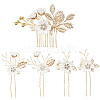 Plastic and Resin and Iron Hairpin Set OHAR-WH20020-04A-6