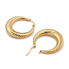 304 Stainless Steel Hoop Earrings EJEW-O096-36G-2