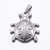Tarnish Resistant 304 Stainless Steel Pendants STAS-K162-057P-1
