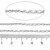 304 Stainless Steel Enamel Twisted Chains STAS-R100-40P-06-2