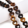 Natural Tiger Eye Beads Strands G-N342-91-4