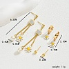 Stainless Steel Sweet Daisy Tassel Earring Sets IJ0618-5