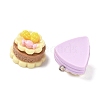 Opaque Resin Dessert Craft Pendant RESI-D014-02P-2