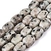 Natural Sesame Jasper/Kiwi Jasper Beads Strands G-T138-80-2