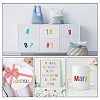 Colorful Vinyl Letter Waterproof Decorative Stickers DIY-WH0349-117A-5