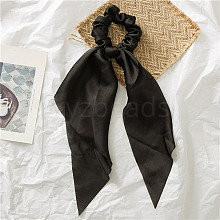 Satin Face Cloth Elastic Hair Accessories OHAR-PW0007-47C