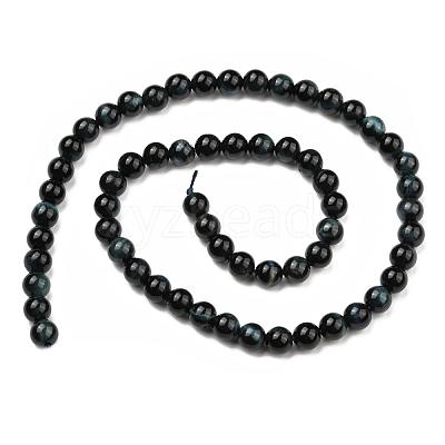 Natural Tiger Eye Bead Strands G-D840-54-6mm-05-1