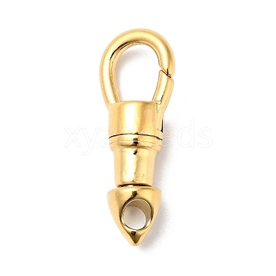 304 Stainless Steel Swivel  Clasps STAS-C056-03G-1