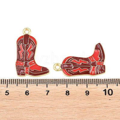 West Cowboy Theme Alloy Enamel Pendants LS-ENAM-L056-01D-03-1