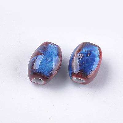 Handmade Porcelain Beads PORC-S498-07M-1