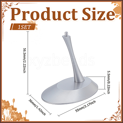 Alloy Model Aircraft Display Stands ODIS-WH0106-03S-02-1