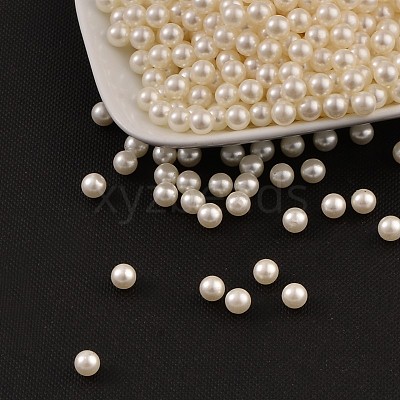 Imitation Pearl Acrylic Beads OACR-S011-10mm-Z24-1