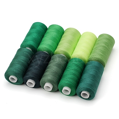 10 Colors Polyester Sewing Thread PW-WG4C286-14-1