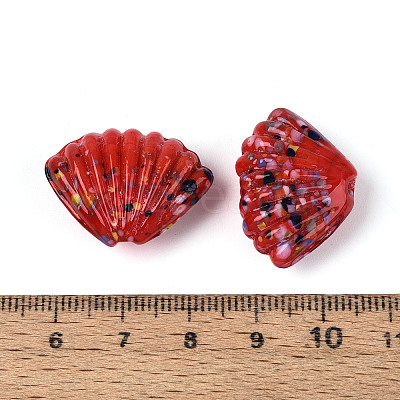 Handmade Lampwork Beads Strands LAMP-T026-03F-1