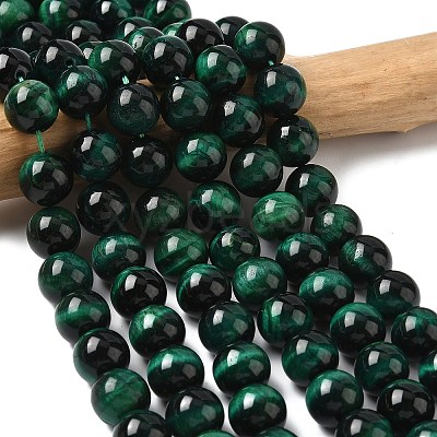 Natural Tiger Eye Beads Strands G-G544-12mm-03-1