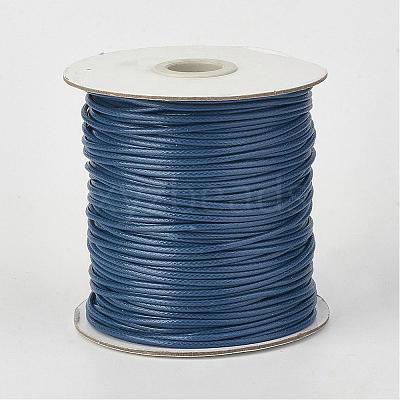 Eco-Friendly Korean Waxed Polyester Cord YC-P002-1mm-1140-1