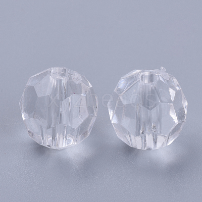 Transparent Acrylic Beads TACR-Q257-16mm-V01-1