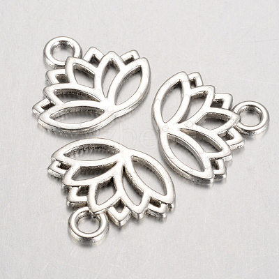 Tibetan Style Alloy Pendants X-TIBEP-36884-AS-RS-1