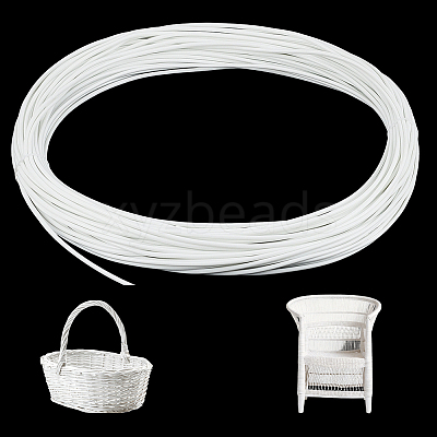 Plastic Rattan Wicker Strips DIY-WH0816-132G-1