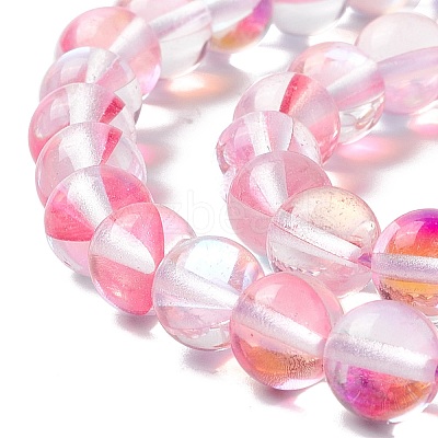 Synthetic Moonstone Beads Strands G-E573-02B-26-1