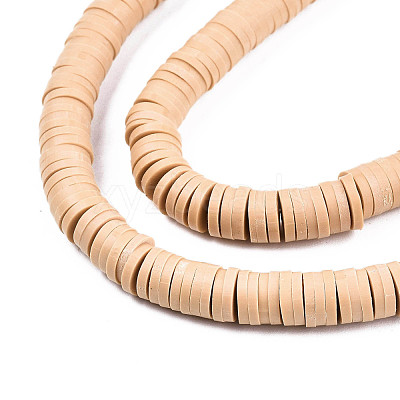 Handmade Polymer Clay Beads X-CLAY-R067-8.0mm-37-1